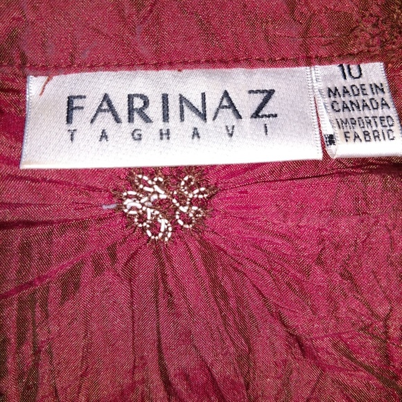 Beautiful rust colored silk blouse - Picture 5 of 7